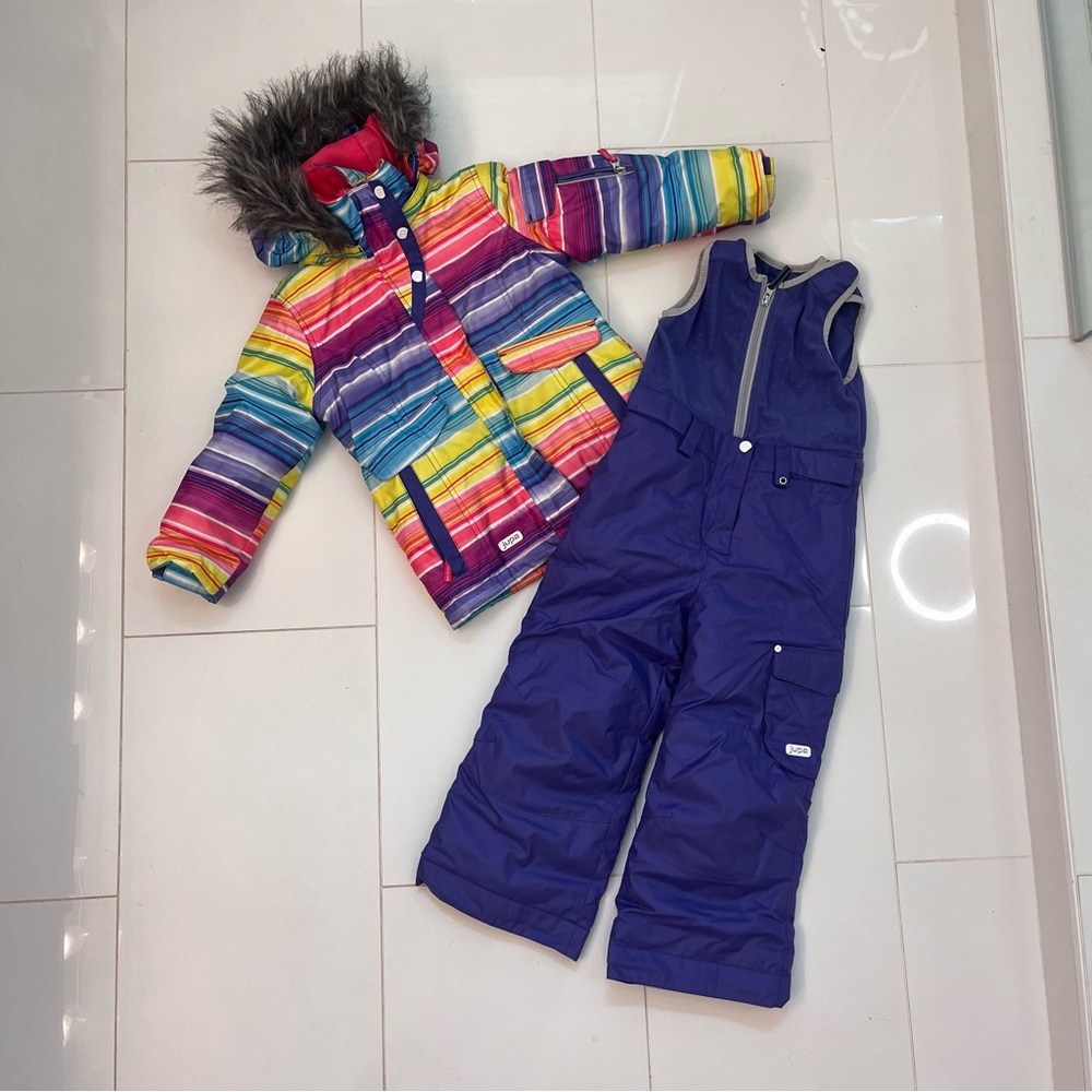 JUPA Ski Set: Ski Jacket and Snow Pants, Sz 4